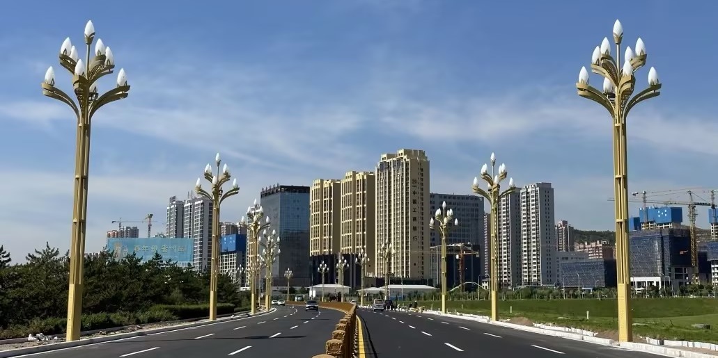 陜西榆林 | 玉蘭燈映府谷，黃河路上璀璨生輝