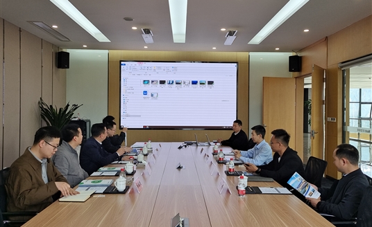 甘肅省慶陽(yáng)市海綿城市建設(shè)投資開(kāi)發(fā)有限公司領(lǐng)導(dǎo)一行赴華體科技考察交流