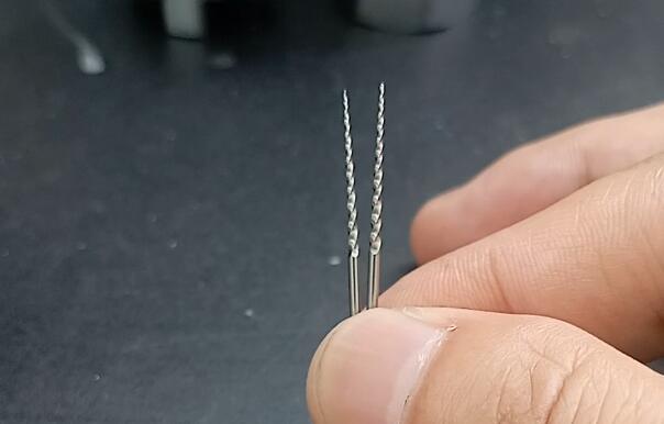 磨粒流用于醫療器械根管搓鉆頭拋光及去毛刺！