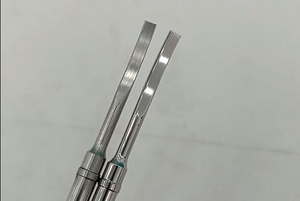 斯曼克鏡面噴砂機用于超聲刀刀頭拋光、去紋路！