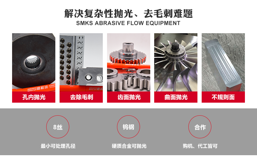 蘇州斯曼克磨粒流設備公司是集研發、制造和銷售為一體的機械式自動<a href='http://www.zhqysound.com' target='_blank'><u>去毛刺機</u></a>專業生產廠商，專業金屬去毛刺、拋光及相關表面處理的專業解決方案提供商