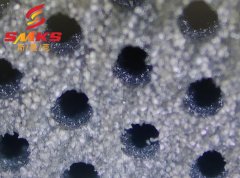  磨粒流拋光小孔內(nèi)壁，50個小孔同時拋光，5分鐘！ 